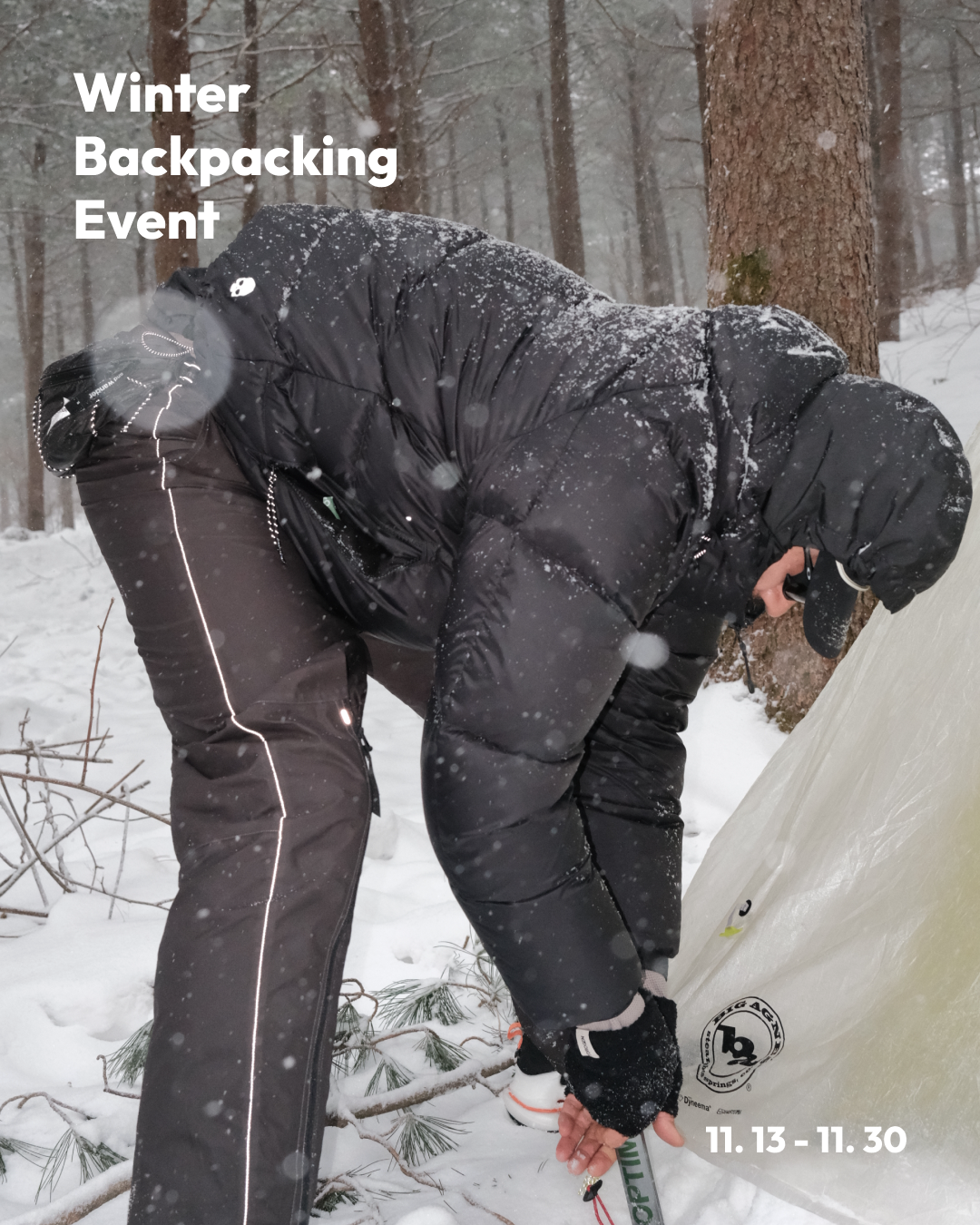 Winter Backpacking Event